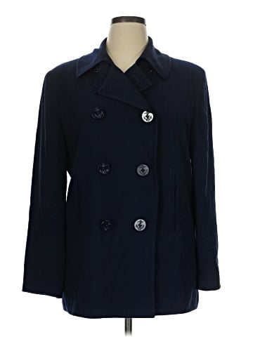 Lauren by Ralph Lauren Wool Coat (view 1)