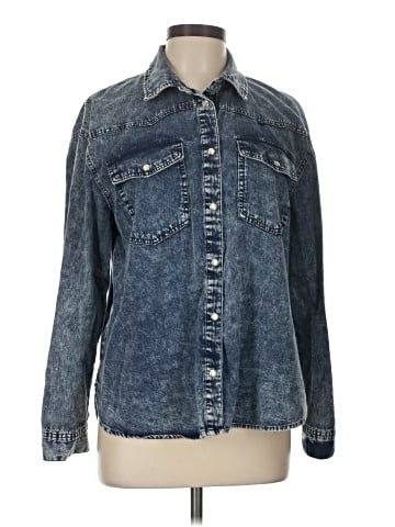 Jane and Delancey Long Sleeve Button-Down Shirt (view 1)