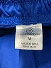 Real Essentials 100% Polyester Solid Blue Athletic Shorts Size M - photo 3