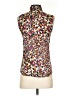 Joseph 100% Silk Floral Ivory Black Sleeveless Blouse Size EU (FR) 36 / US 4 - photo 2