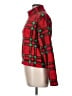 No Boundaries 100% Recycled Polyester Plaid Red Jacket Size M - photo 5