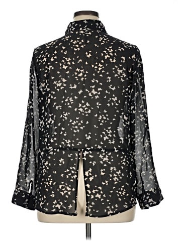 LC Lauren Conrad 3/4 Sleeve Blouse (view 2)