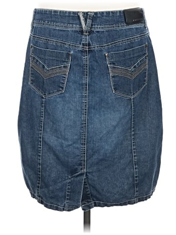 Baccini Denim Skirt (view 2)