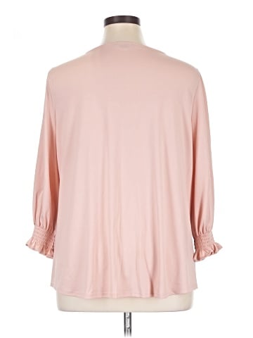 Adrianna Papell 3/4 Sleeve Blouse (view 2)