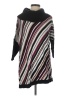 White House Black Market Stripes Red Black Pullover Sweater Size L - photo 1