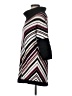 White House Black Market Stripes Red Black Pullover Sweater Size L - photo 5