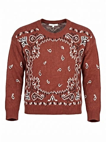Madewell Bandana Pullover Sweater (view 1)
