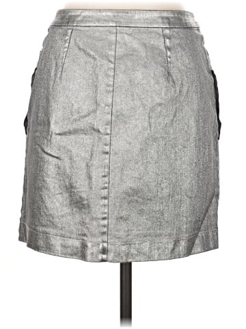 Robert Rodriguez Faux Leather Skirt (view 2)