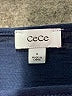 CeCe Blue Short Sleeve Top Size M - photo 4