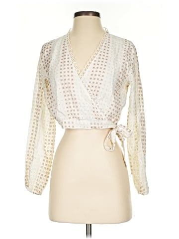 Blue Rain Long Sleeve Blouse (view 1)