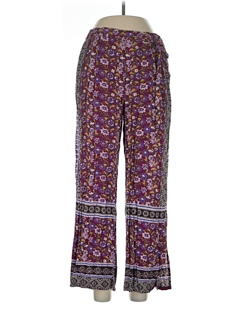 Pre-owned Angie Casual Pants In Purple
