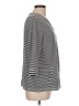 Weekends by Chico's Stripes Gray Pullover Sweater Size Lg (2) - photo 4