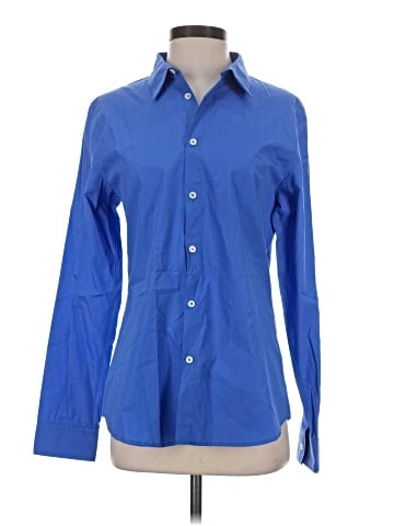 Zara Long Sleeve Button-Down Shirt (view 1)