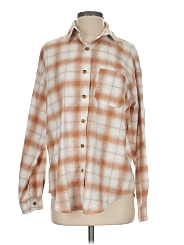 Aeropostale Long Sleeve Button-Down Shirt (view 1)