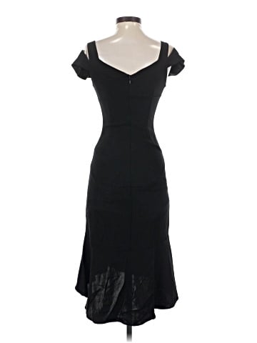 Parker Black Cocktail Dress (view 2)