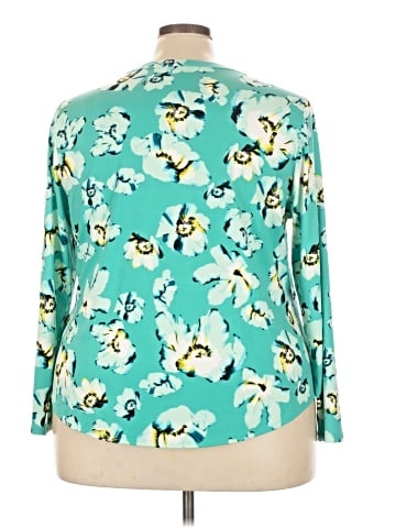 INC International Concepts 3/4 Sleeve Blouse (view 2)