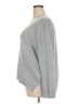 Ella Moss Solid Gray Pullover Sweater Size XXL - photo 5
