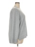 Ella Moss Solid Gray Pullover Sweater Size XXL - photo 4