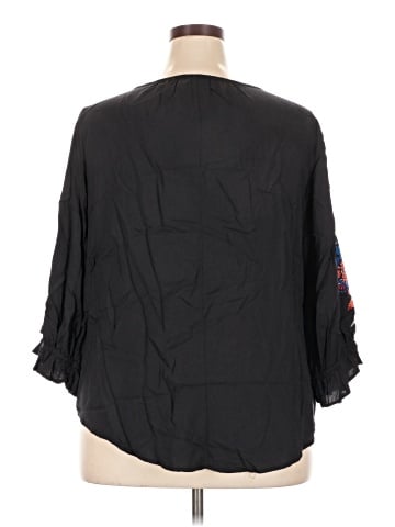 Liz Claiborne 3/4 Sleeve Blouse (view 2)