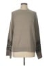 Halogen Animal Print Gray Tan Pullover Sweater Size L - photo 1