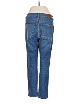 Madewell Petite 10" High-Rise Roadtripper Jeans in Ridgefield Wash: Zip-Front Edition (view 2)