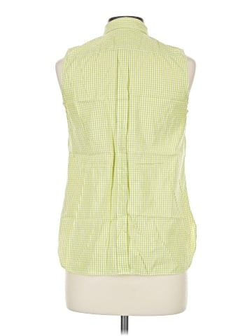 Lands' End Sleeveless Button-Down Shirt (view 2)