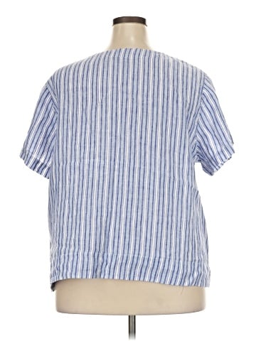 Lands' End Short Sleeve Blouse (view 2)