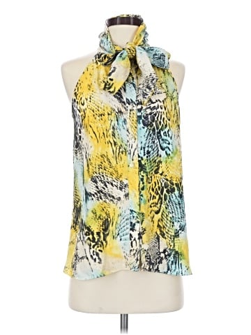 Parker Sleeveless Silk Top (view 1)