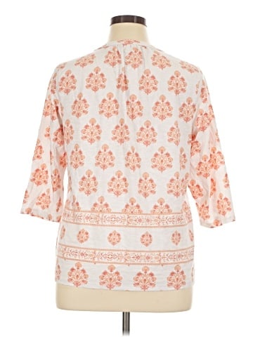 Croft & Barrow 3/4 Sleeve T-Shirt (view 2)