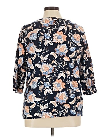 Croft & Barrow 3/4 Sleeve T-Shirt (view 2)