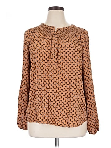Croft & Barrow Long Sleeve Blouse (view 1)