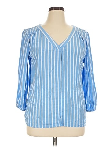 St. John's Bay 3/4 Sleeve Blouse (view 1)