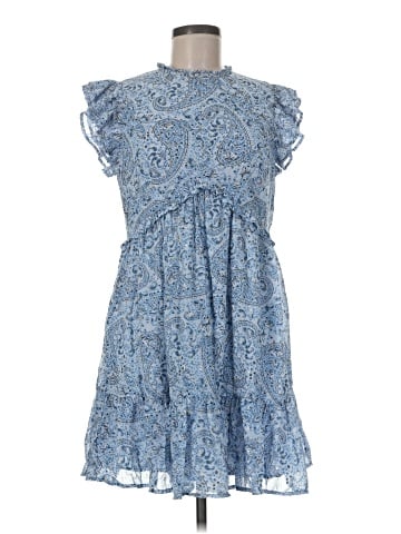 Aqua Casual Dress (view 1)