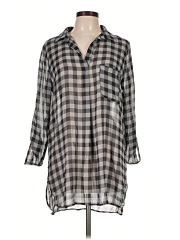 Bobeau 3/4 Sleeve Blouse (view 1)