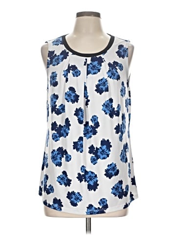 Ellen Tracy Sleeveless Blouse (view 1)