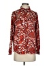 MICHAEL Michael Kors 100% Polyester Paisley Red Long Sleeve Blouse Size P (petite) - photo 1