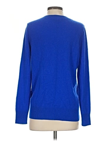 Aqua Cashmere Pullover Sweater (view 2)