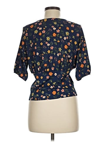 Espresso Short Sleeve Blouse (view 2)
