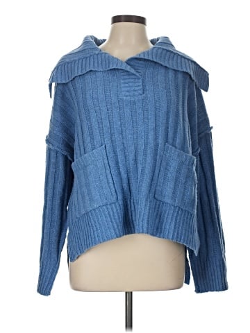 Hudson Gray Pullover Sweater (view 1)