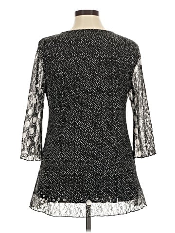 JM Collection 3/4 Sleeve Blouse (view 2)