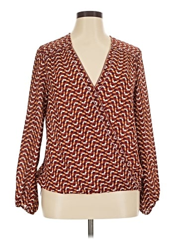 Max Studio Long Sleeve Blouse (view 1)
