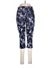 Avia Floral Blue Active Pants Size 8 - photo 1