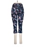 Avia Floral Blue Active Pants Size 8 - photo 2