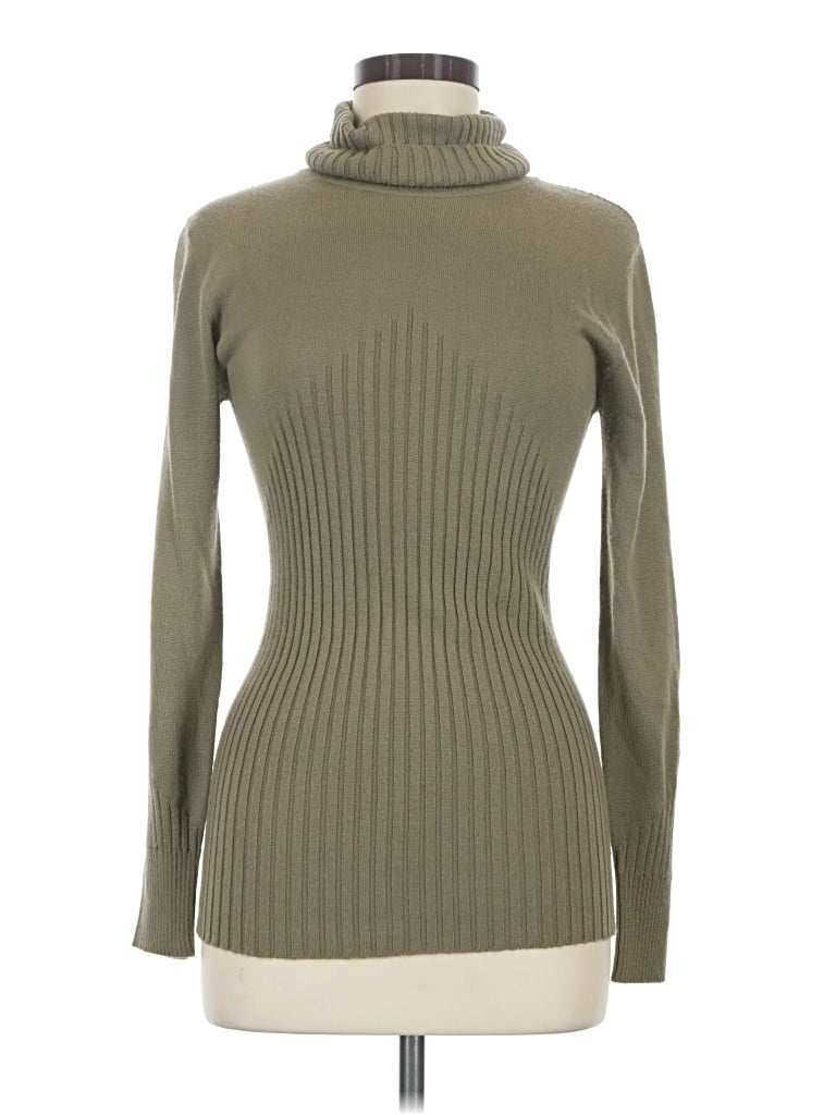 Pre-owned Meister Turtleneck Sweater In Green