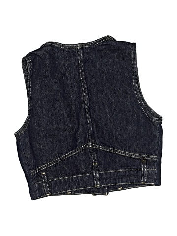 Zara Denim Vest (view 2)