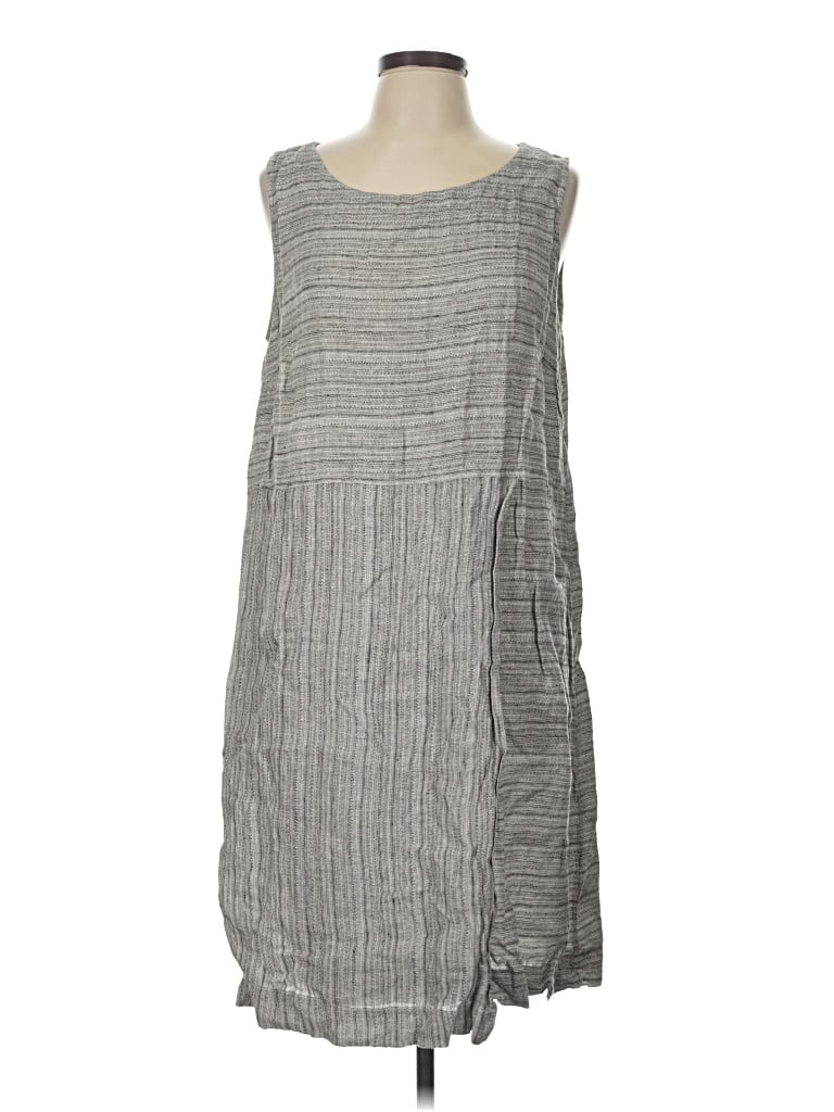 Pre-owned Purejill Casual Dress In Gray