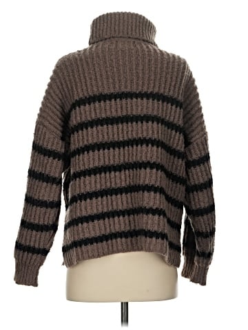 Line & Dot Turtleneck Sweater (view 2)