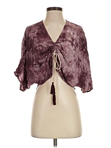 Honey Punch 3/4 Sleeve Blouse (view 1)