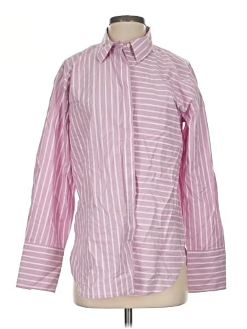 Ann Taylor Long Sleeve Button-Down Shirt (view 1)