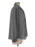 Ann Taylor 100% Polyester Gray Long Sleeve Polo Size M - photo 4